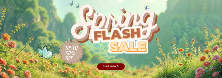 Spring Sale banner